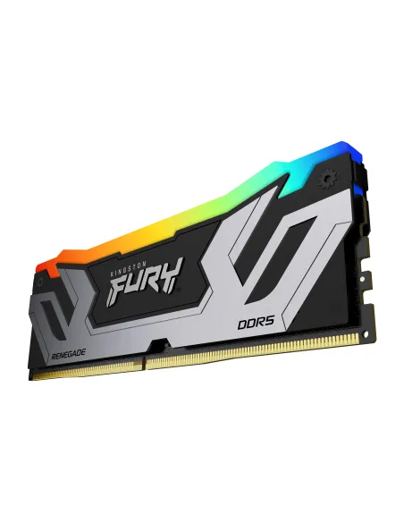 Kingston Technology FURY 24GB 8400MT s DDR5 CL40 CUDIMM Renegade RGB Silver XMP
