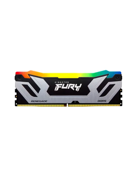 Kingston Technology FURY 24GB 8400MT s DDR5 CL40 CUDIMM Renegade RGB Silver XMP