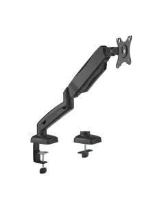 AISENS Soporte De Mesa Pro Contrapeso Giratorio E Inclinable Para Monitor TV 9kg (3 Pivotes, 1 Brazo) De 17-32, Negro
