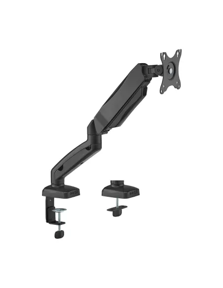 AISENS Soporte De Mesa Pro Contrapeso Giratorio E Inclinable Para Monitor TV 9kg (3 Pivotes, 1 Brazo) De 17-32, Negro