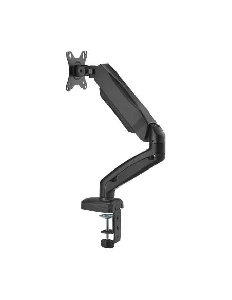 AISENS Soporte De Mesa Pro Contrapeso Giratorio E Inclinable Para Monitor TV 9kg (3 Pivotes, 1 Brazo) De 17-32, Negro