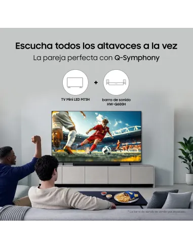 Samsung TV 75" Mini LED M73H 4K Vision AI Smart TV 2026
