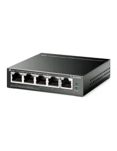 TP-Link TL-SG105PE switch Gestionado L2 Gigabit Ethernet (10 100 1000) Energía sobre Ethernet (PoE) Negro 2