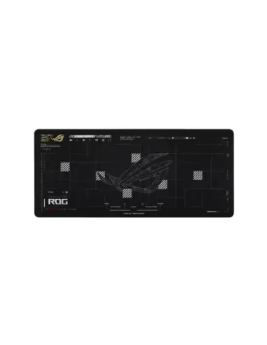 Alfombrilla gaming asus rog scabbard ii xxl edition 20 negra