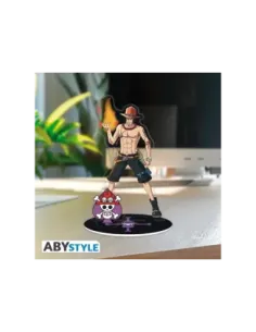 Figura acrilica abystyle one piece portgas d.ace