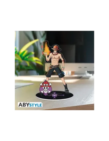 Figura acrilica abystyle one piece portgas d.ace