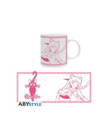 Taza abystyle sailor moon y luna