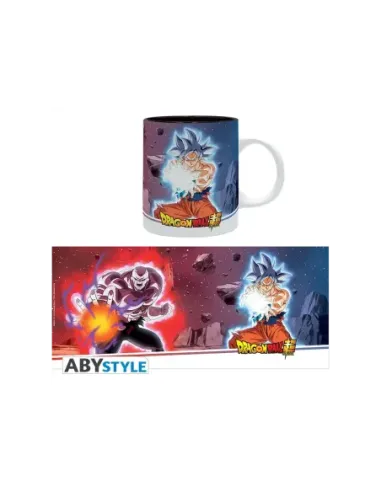 Taza abystyle dragon ball goku ultra instinto vs jiren