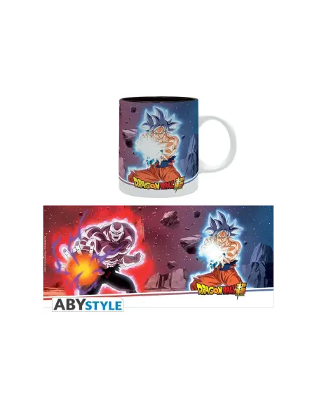 Taza abystyle dragon ball goku ultra instinto vs jiren