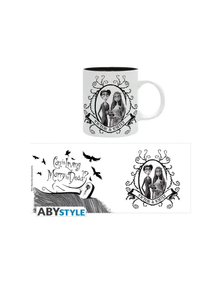 Taza abystyle la novia cadaver victor & emily 320 ml