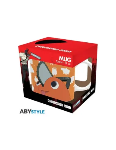 Taza abystyle chainsaw man pochita 320 ml