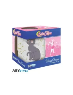 Taza abystyle sailor moon luna -  luna & artemis cats