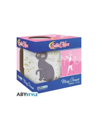Taza abystyle sailor moon luna -  luna & artemis cats