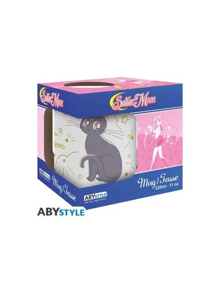 Taza abystyle sailor moon luna -  luna & artemis cats