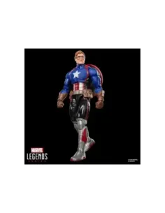 Figura hasbro marvel legends series x magic: the gathering capitan america