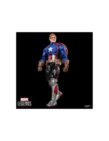 Figura hasbro marvel legends series x magic: the gathering capitan america