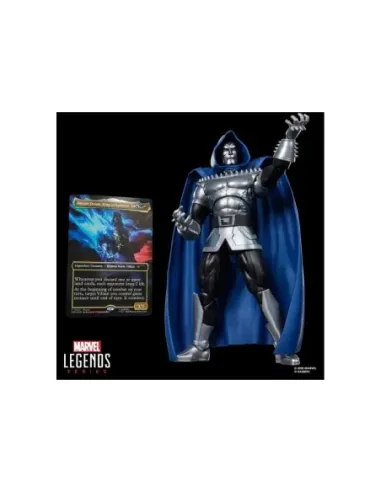 Figura hasbro marvel legends series x magic: the gathering dr. doom 2099
