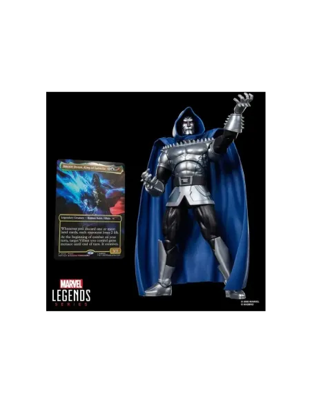 Figura hasbro marvel legends series x magic: the gathering dr. doom 2099