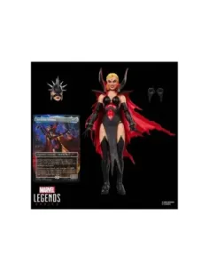 Figura hasbro marvel legends series x magic: the gathering malice (sue storm)