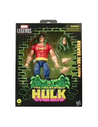 Figura hasbro marvel legends series the incredible hulk marvel's doc samson