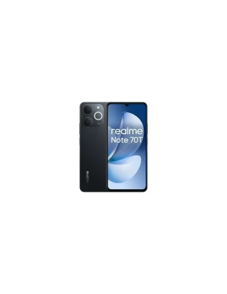 Smartphone Realme Note 70T 4GB/ 128GB/ 6.74"/ Negro Obsidiana