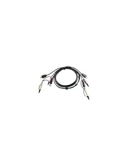 ATEN Cable KVM HDMI USB con audio de 1,8 m