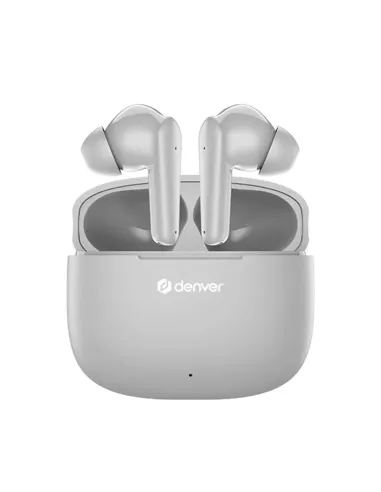 Auriculares denver twe - 48gr inalambrico gris