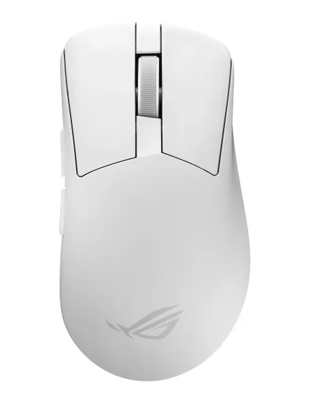 ASUS ROG Gladius IV Ace WHT ratón Juego Mano derecha RF Wireless + Bluetooth + USB Type-A Óptico 65000 DPI