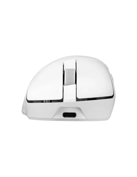 ASUS ROG Gladius IV Ace WHT ratón Juego Mano derecha RF Wireless + Bluetooth + USB Type-A Óptico 65000 DPI
