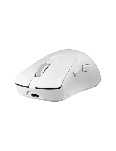 ASUS ROG Gladius IV Ace WHT ratón Juego Mano derecha RF Wireless + Bluetooth + USB Type-A Óptico 65000 DPI