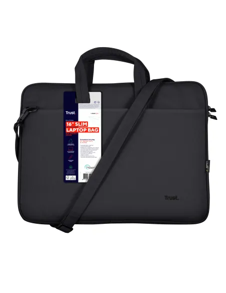 Trust Bologna 40,6 cm (16") Maletín Toploader Negro