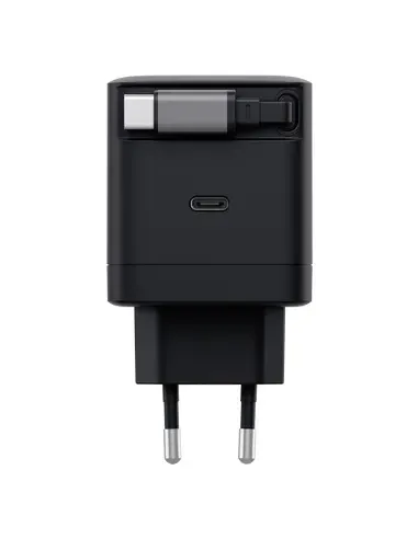 Trust Maxo Cargador retráctil USB-C PD de 65 W