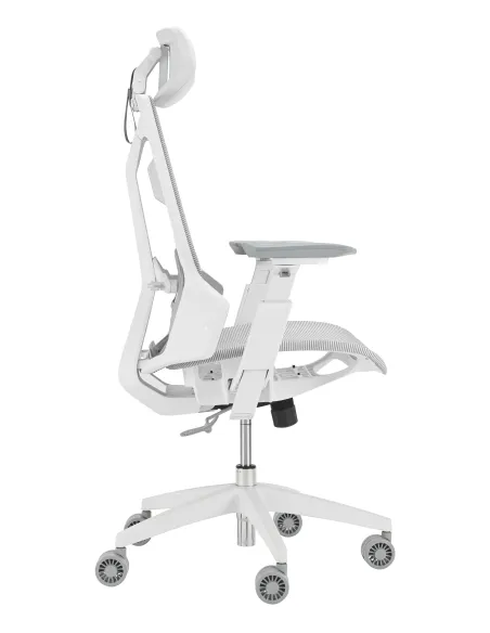 ASUS ROG Destrier Ergo Core White Silla para videojuegos de PC Asiento de malla Blanco
