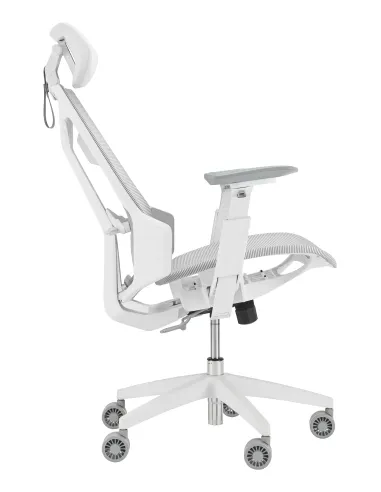 ASUS ROG Destrier Ergo Core White Silla para videojuegos de PC Asiento de malla Blanco