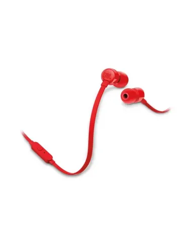 Auriculares intrauditivos jbl t160 red