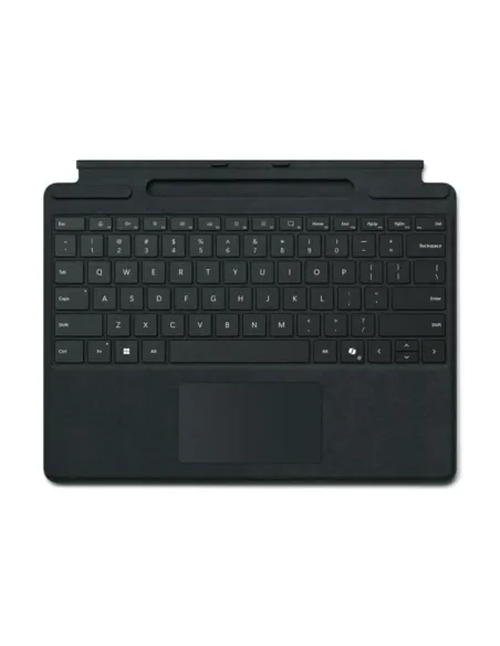 Teclado microsoft surface pro negro frances de belgica + pen