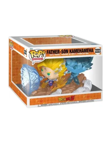 Funko pop moments dragon ball z father - son kamehameha