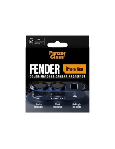 PanzerGlass Fender Camera Prot iPhone Duo Midnigh