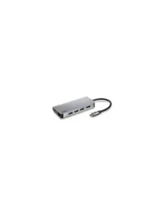 Docking USB Tipo-C NGS WonderDock8/ 3xUSB/ 1xUSB Tipo-C DP/ 1xHDMI 4K/ 1xRJ45/ 1xLector Tarjetas SD
