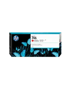 HP Cartucho de tinta roja cromática HP DesignJet 746 de 300 ml