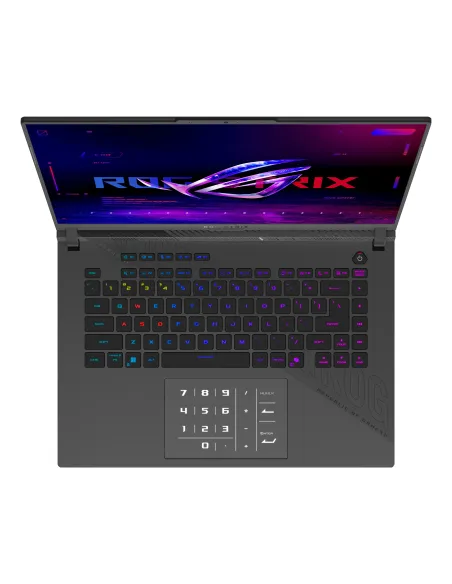 ASUS ROG Strix G16 G614FR-TS365 - Ordenador Portátil Gaming de 16" WQXGA 300Hz (AMD Ryzen 9 9955HX, 16GB RAM, 1TB SSD, RTX 5070