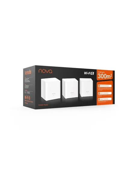 Punto de acceso wifi tenda ex3 ax1500 pack 3 unidades