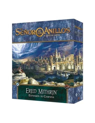 Juego de mesa el señor de los anillos juego de cartas ered mithrin expansion de campaña edad recomendada 14 años