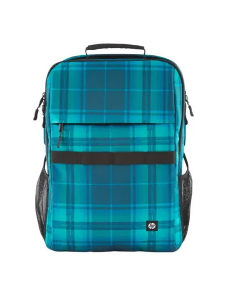 Mochila hp campus xl con patrón de cuadros de tartán