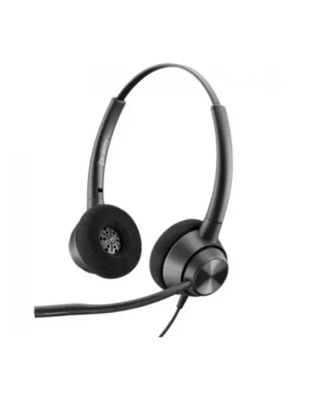POLY Auriculares binaurales Poly EncorePro 320 con desconexión rápida TAA