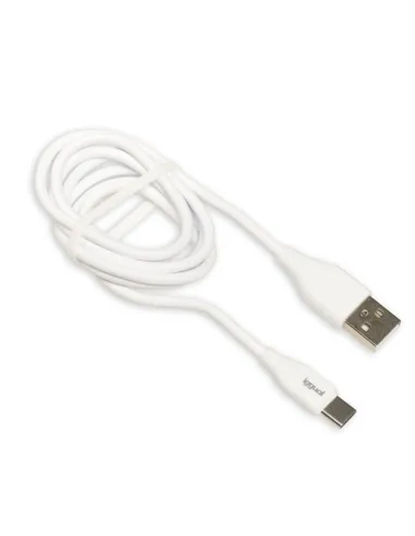 iggual Cable USB-A/USB-C 100 cm blanco Q3.0 3A