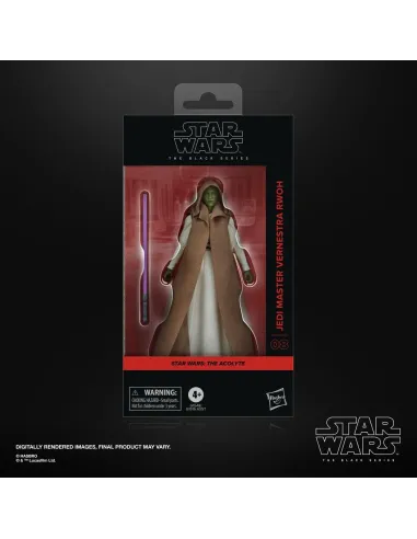 Figura hasbro star wars: the acolyte jedi master vernestra rwoh