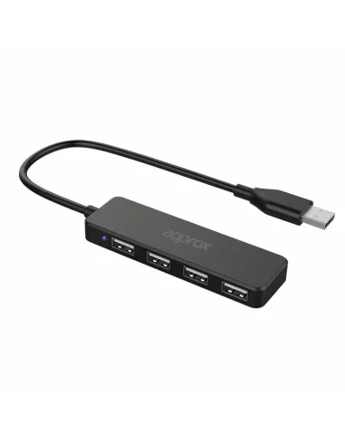 APPROX Adaptador 4 Puertos USB 2.0 Hub