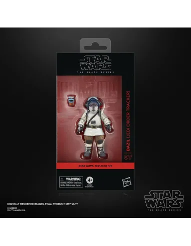 Figura hasbro star wars: the acolyte bazil (jedi order tracker)