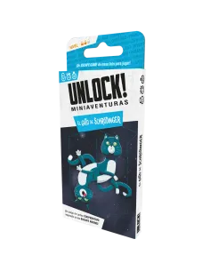 Juego de mesa unlock! miniaventuras el gato de schrodinger